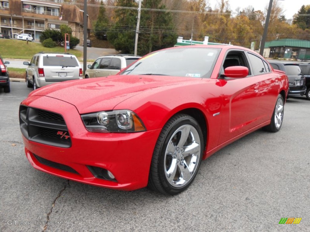 2013 Charger R/T - Redline 3 Coat Pearl / Black photo #3