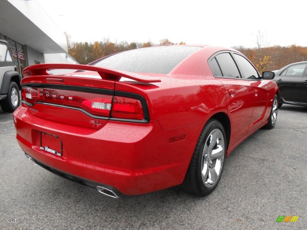 2013 Charger R/T - Redline 3 Coat Pearl / Black photo #7