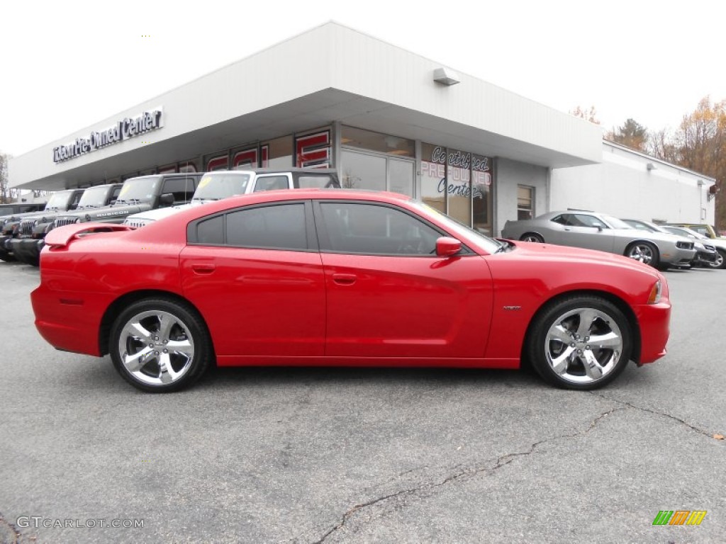 2013 Charger R/T - Redline 3 Coat Pearl / Black photo #8