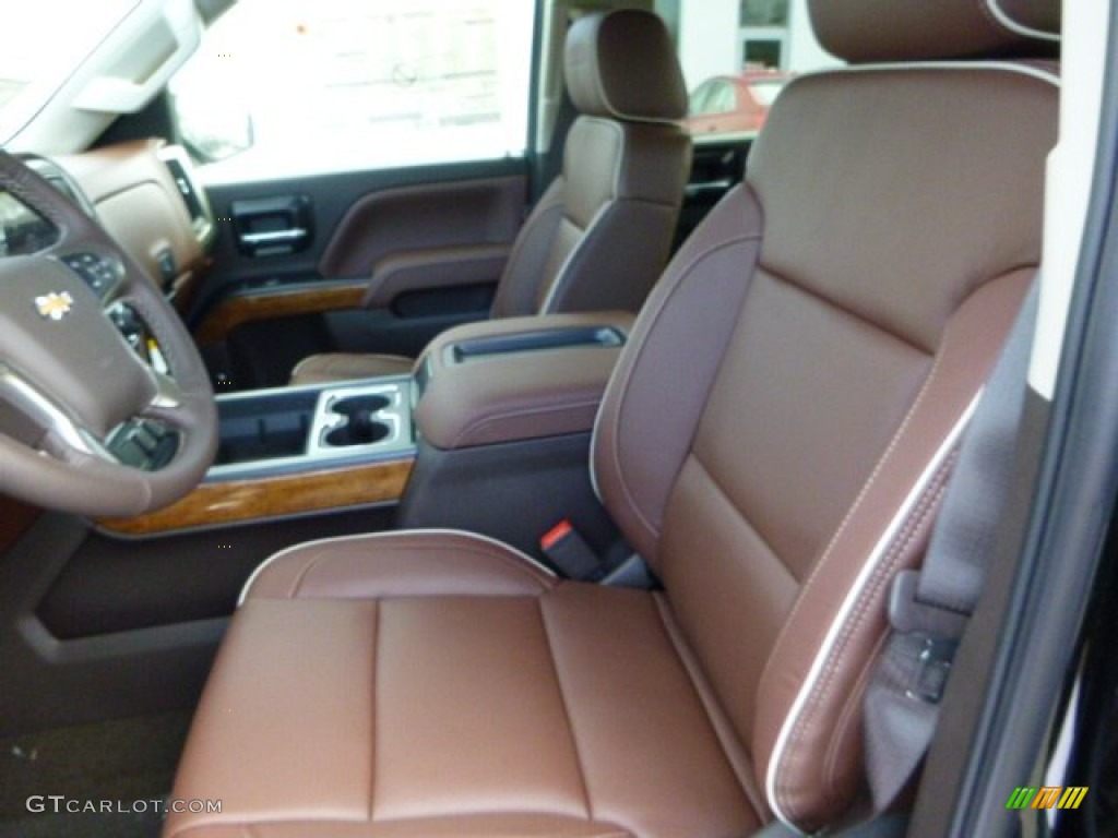 High Country Saddle Interior 2014 Chevrolet Silverado 1500 High Country Crew Cab 4x4 Photo #87829520