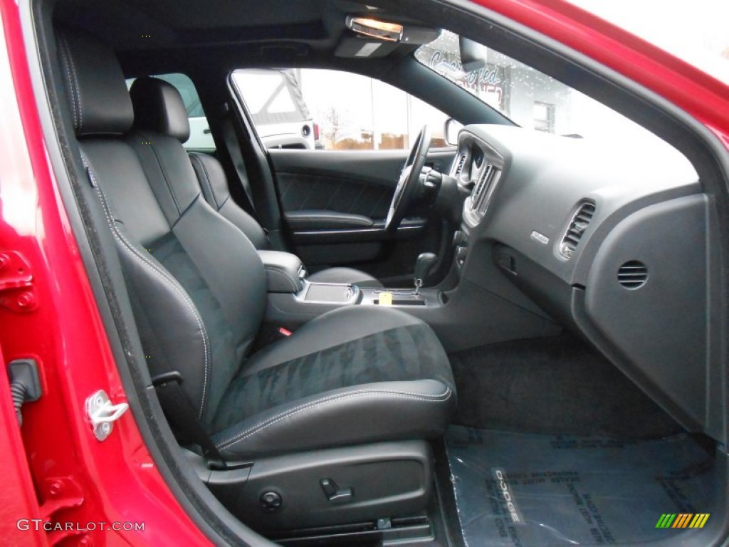 2013 Charger R/T - Redline 3 Coat Pearl / Black photo #13