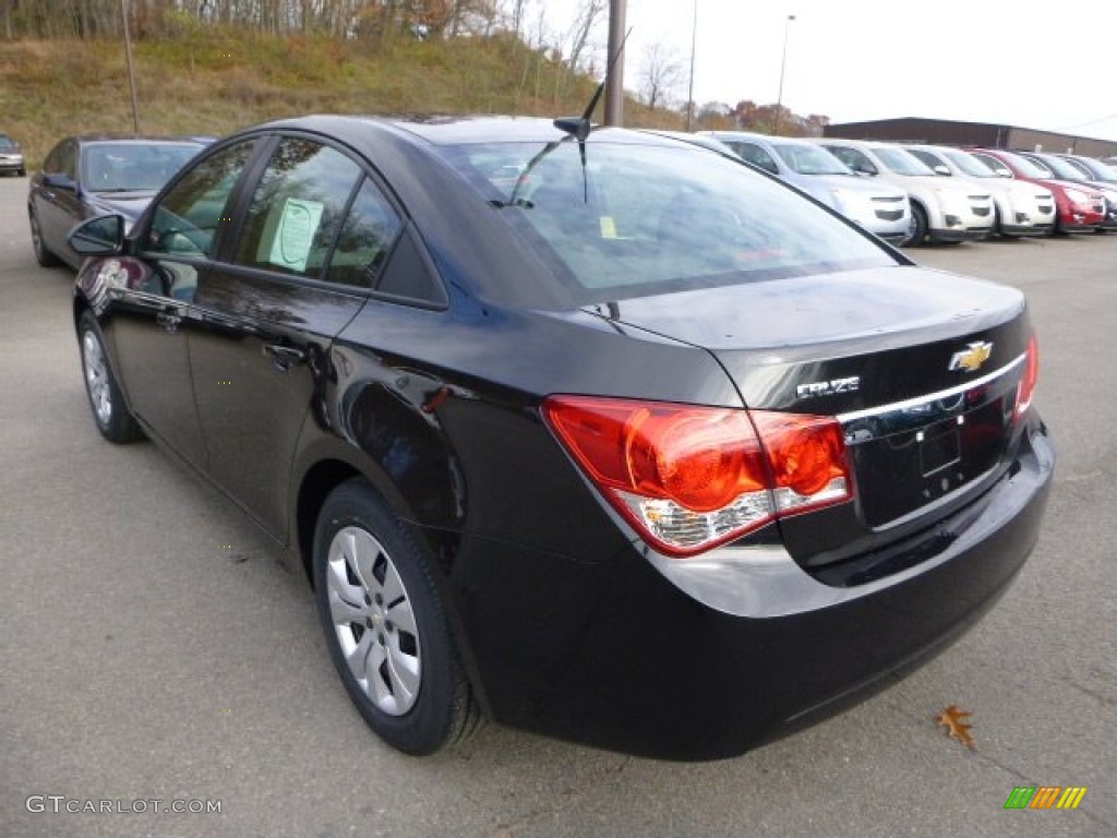 2014 Cruze LS - Black Granite Metallic / Jet Black/Medium Titanium photo #3