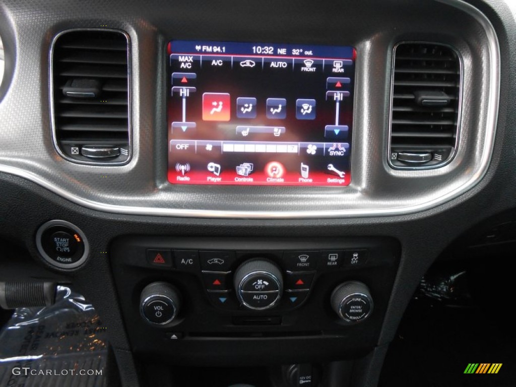 2013 Charger R/T - Redline 3 Coat Pearl / Black photo #23