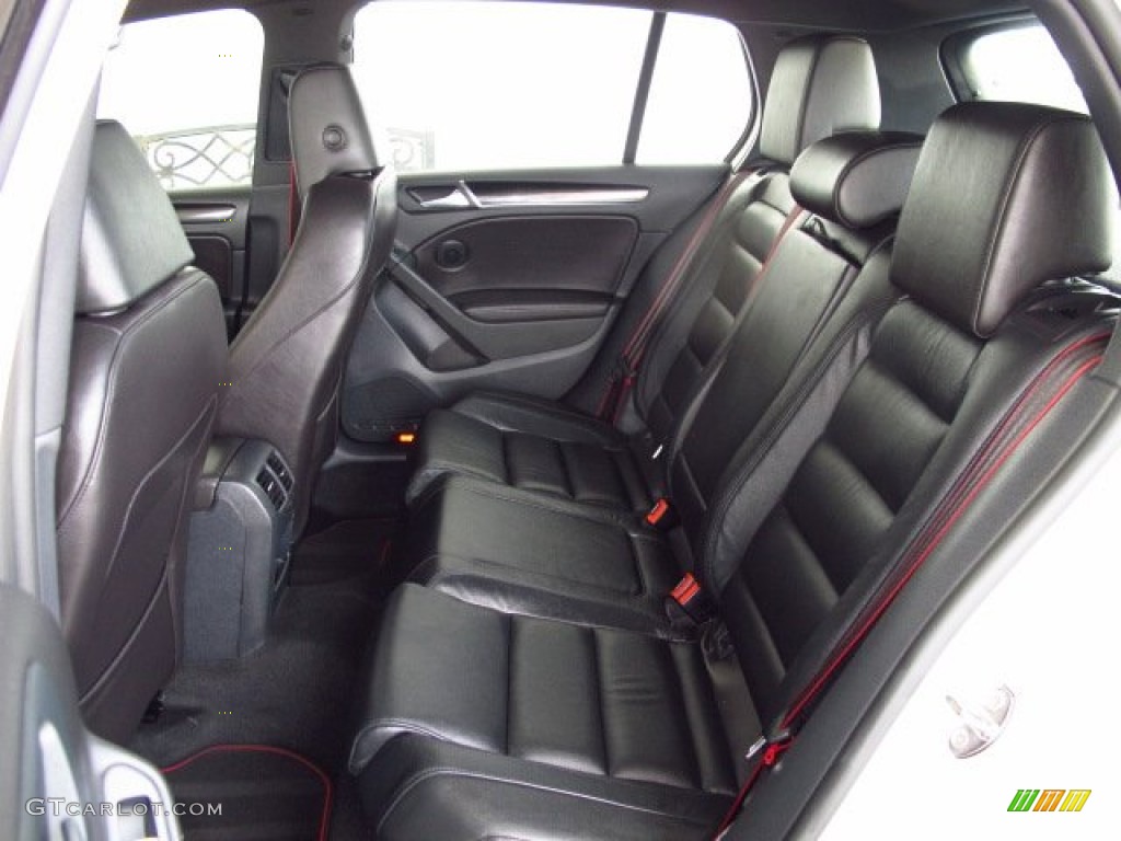 2014 Volkswagen GTI 4 Door Drivers Edition Rear Seat Photo #87830192