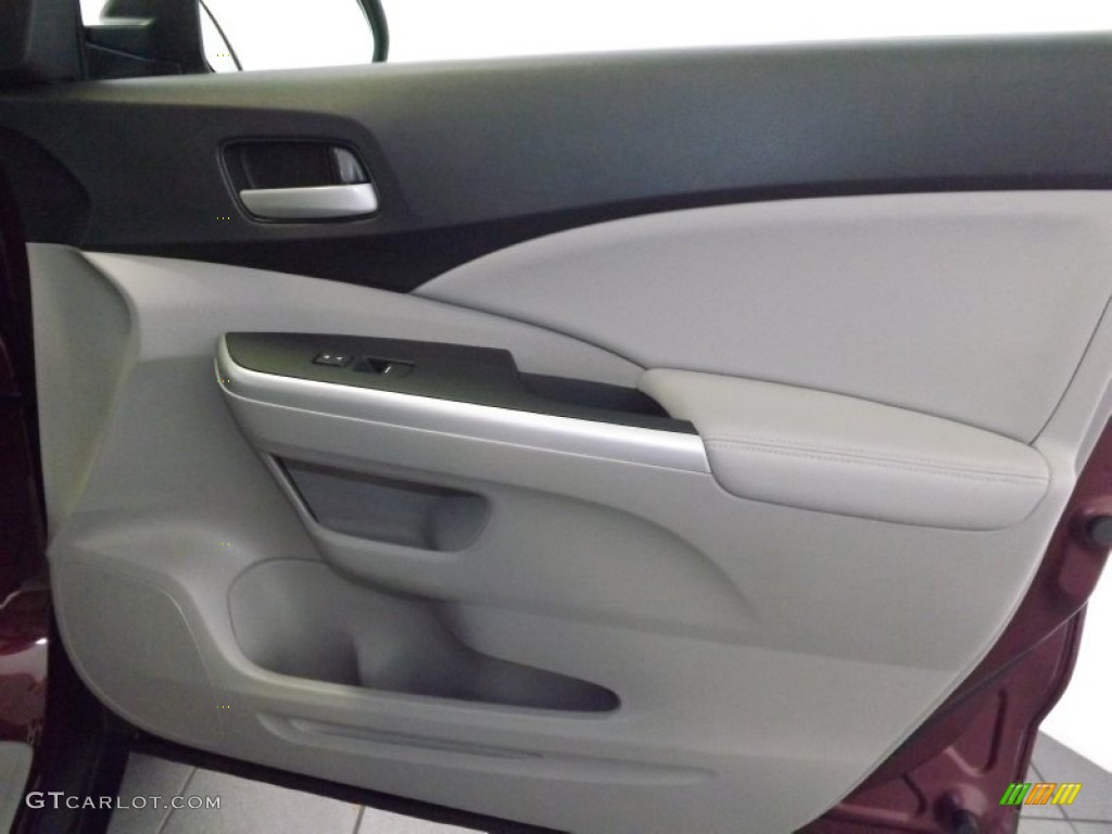 2012 CR-V EX-L - Basque Red Pearl II / Gray photo #35