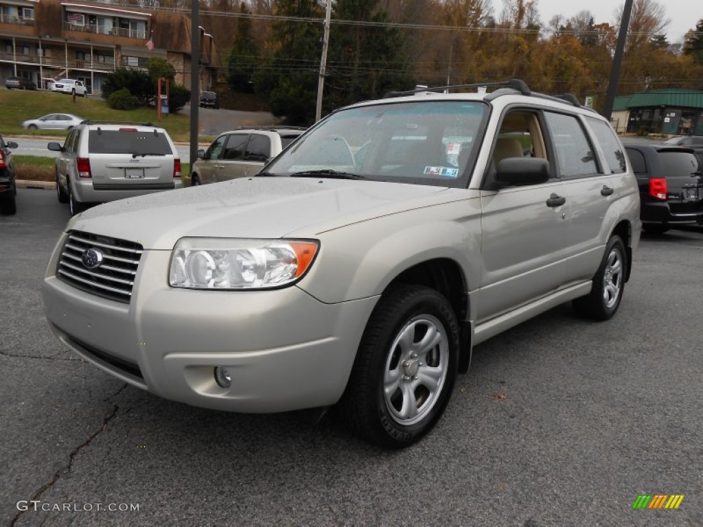 Champagne Gold Opal 2006 Subaru Forester 2.5 X Exterior Photo #87830609
