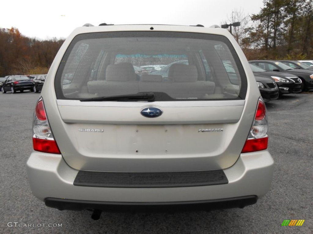 2006 Forester 2.5 X - Champagne Gold Opal / Desert Beige photo #6