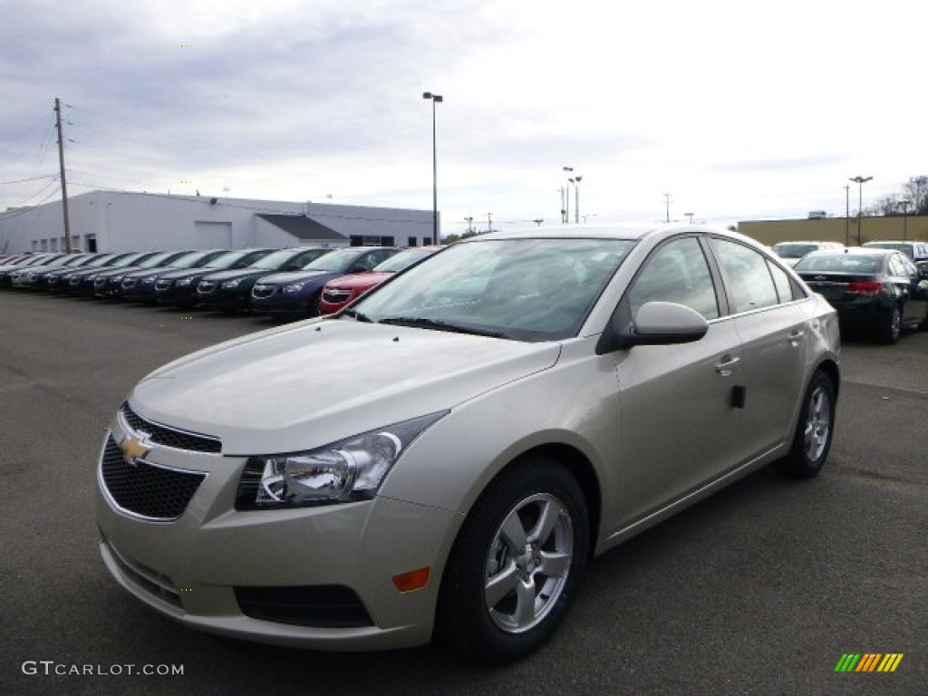 2014 Cruze LT - Champagne Silver Metallic / Jet Black photo #1