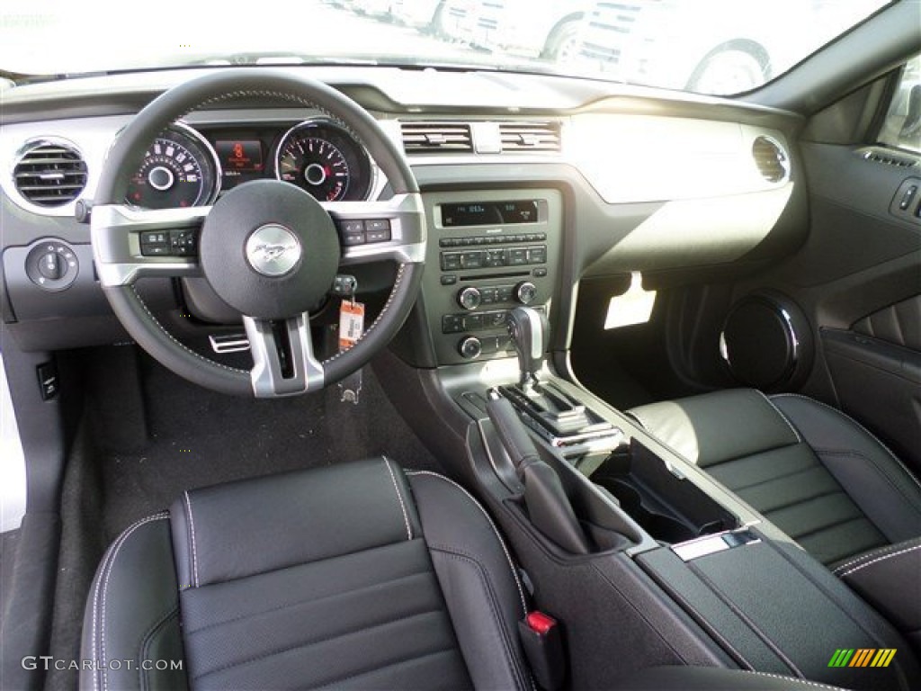 2014 Mustang GT Premium Coupe - Ingot Silver / Charcoal Black photo #13
