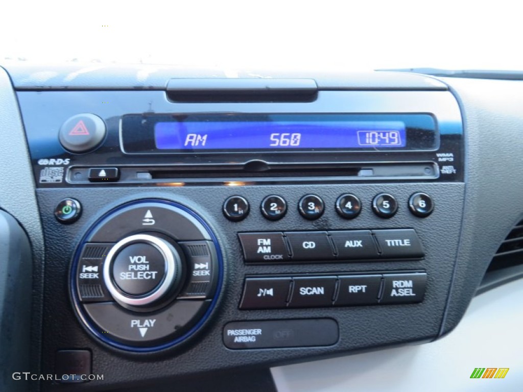 2011 Honda CR-Z EX Sport Hybrid Controls Photo #87831953