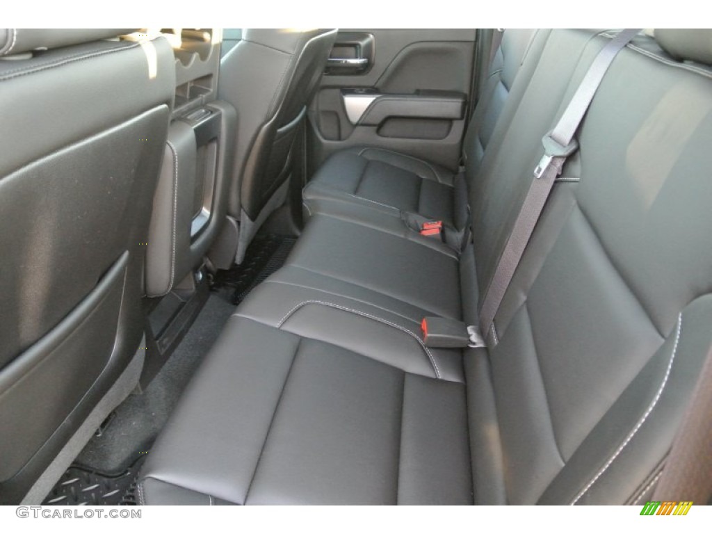 2014 Silverado 1500 LTZ Z71 Double Cab 4x4 - Black / Jet Black photo #16
