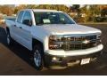 2014 Summit White Chevrolet Silverado 1500 LTZ Z71 Double Cab 4x4  photo #1