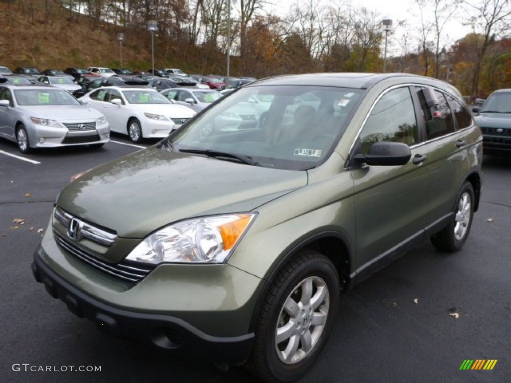 Green Tea Metallic 2008 Honda CR-V EX 4WD Exterior Photo #87833300