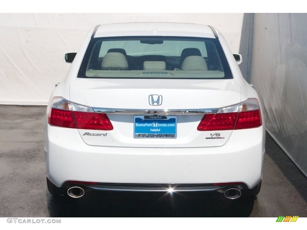 2014 Accord Touring Sedan - White Orchid Pearl / Ivory photo #6