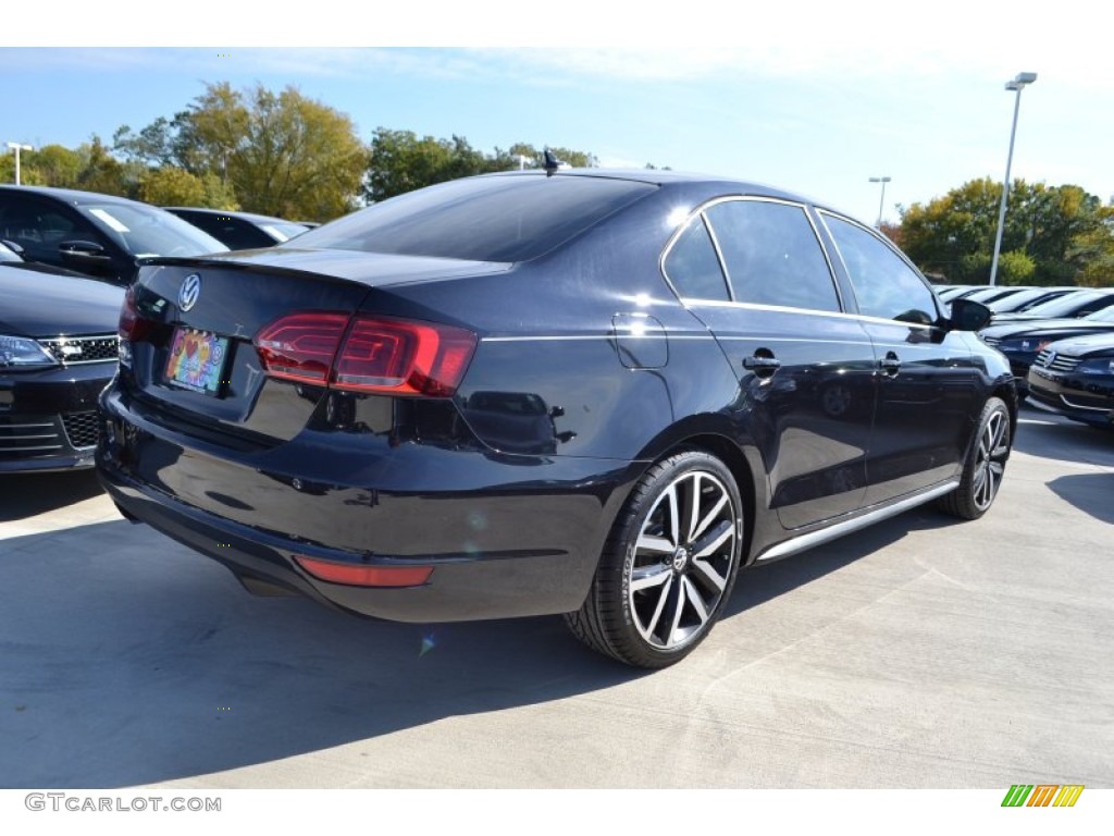 2014 Jetta GLI Autobahn - Deep Black Pearl Metallic / Titan Black photo #2