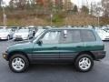 1999 Deep Jewel Green Pearl Toyota RAV4 4WD  photo #2