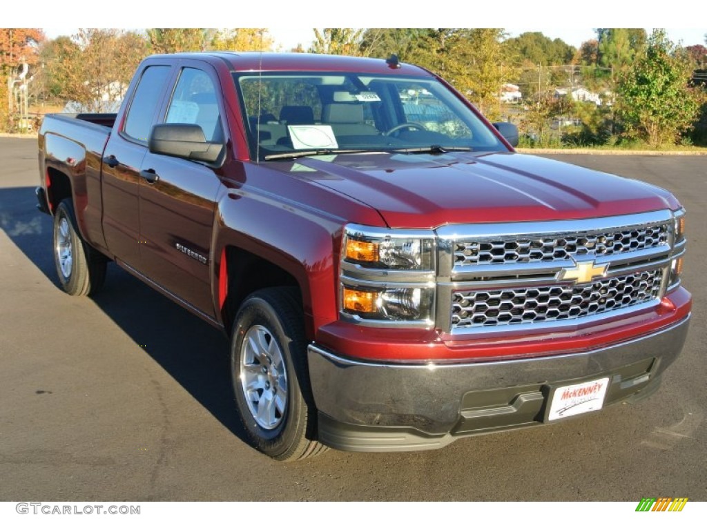 Deep Ruby Metallic Chevrolet Silverado 1500