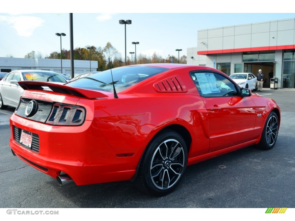 2013 Mustang GT Premium Coupe - Race Red / Charcoal Black photo #3