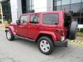 2011 Deep Cherry Red Jeep Wrangler Unlimited Sahara 4x4  photo #9