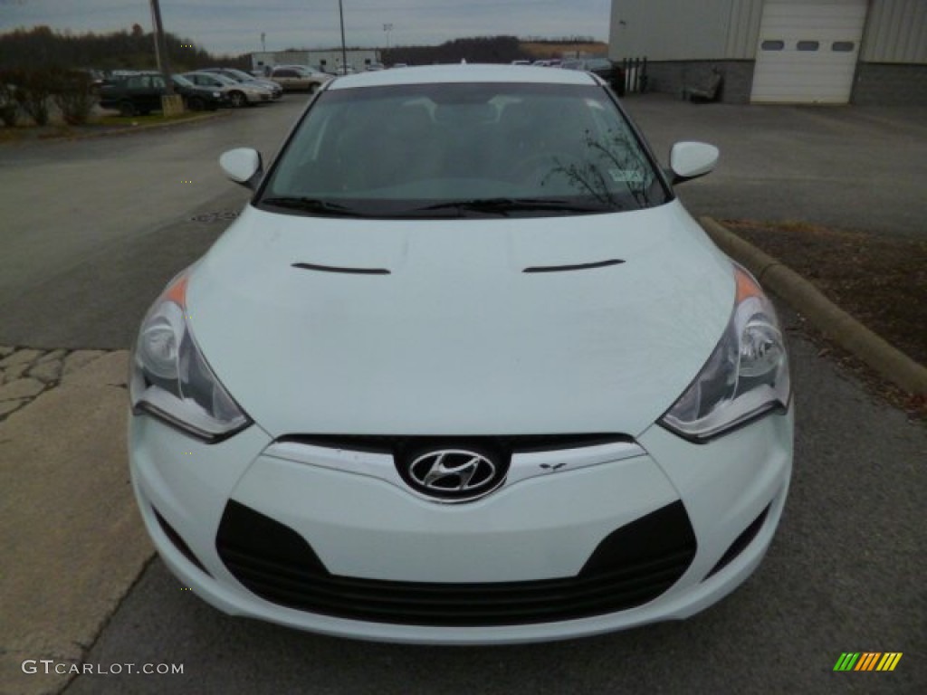 2013 Veloster  - Elite White Pearl / Black photo #2