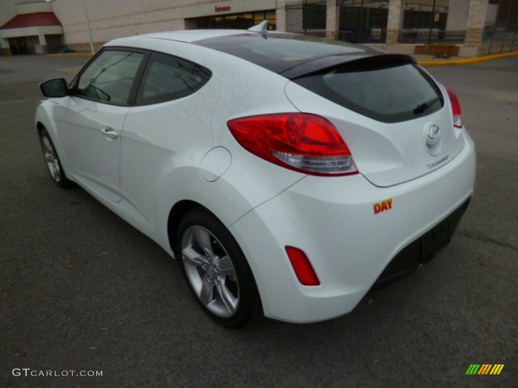 2013 Veloster  - Elite White Pearl / Black photo #5