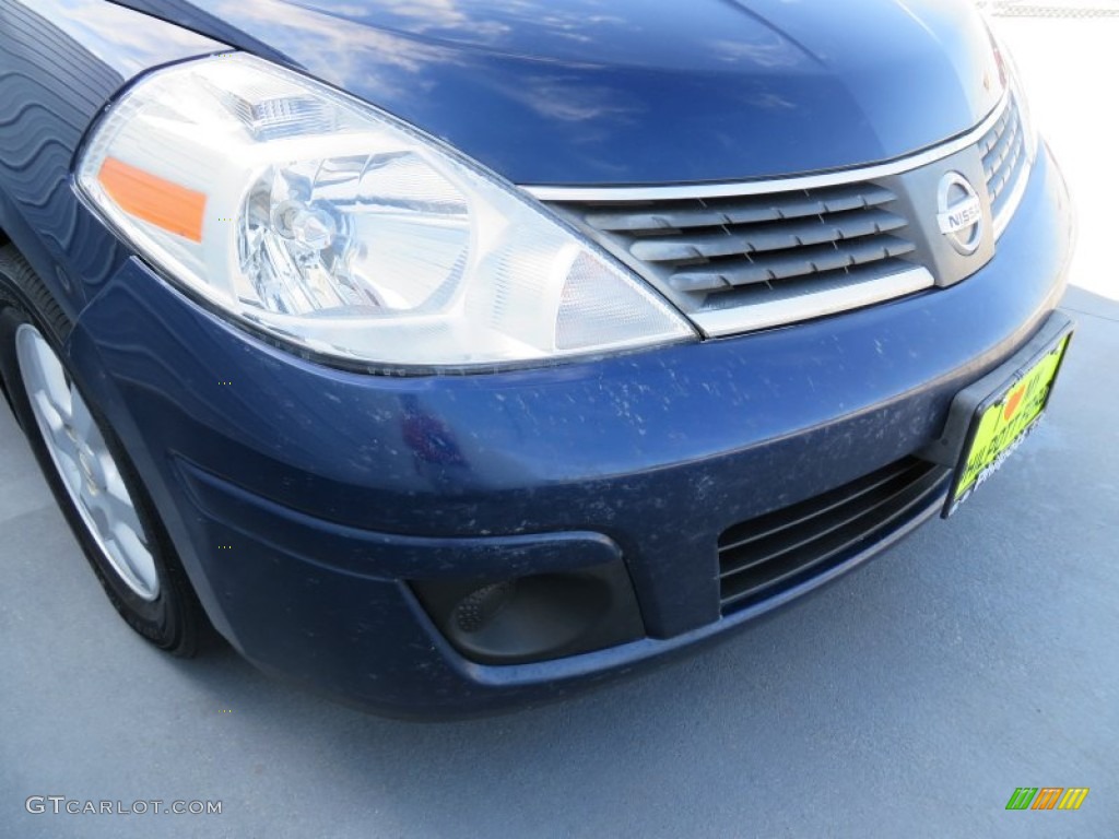 2008 Versa 1.8 SL Hatchback - Blue Onyx / Charcoal photo #10