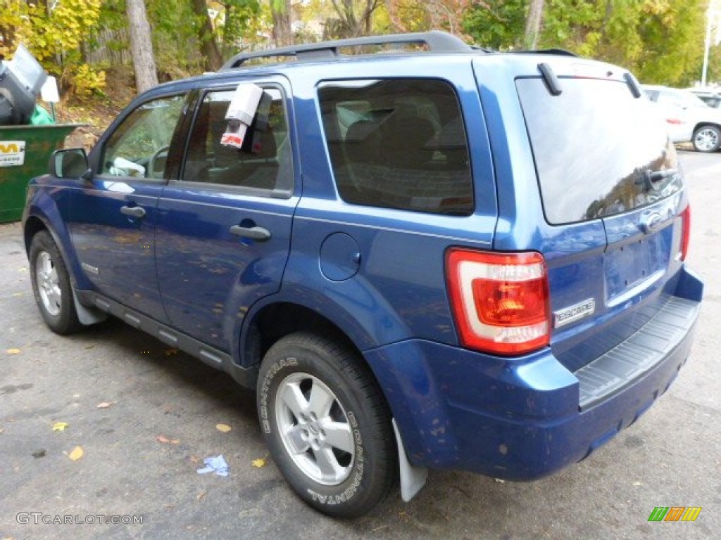 2008 Escape XLT 4WD - Vista Blue Metallic / Stone photo #12