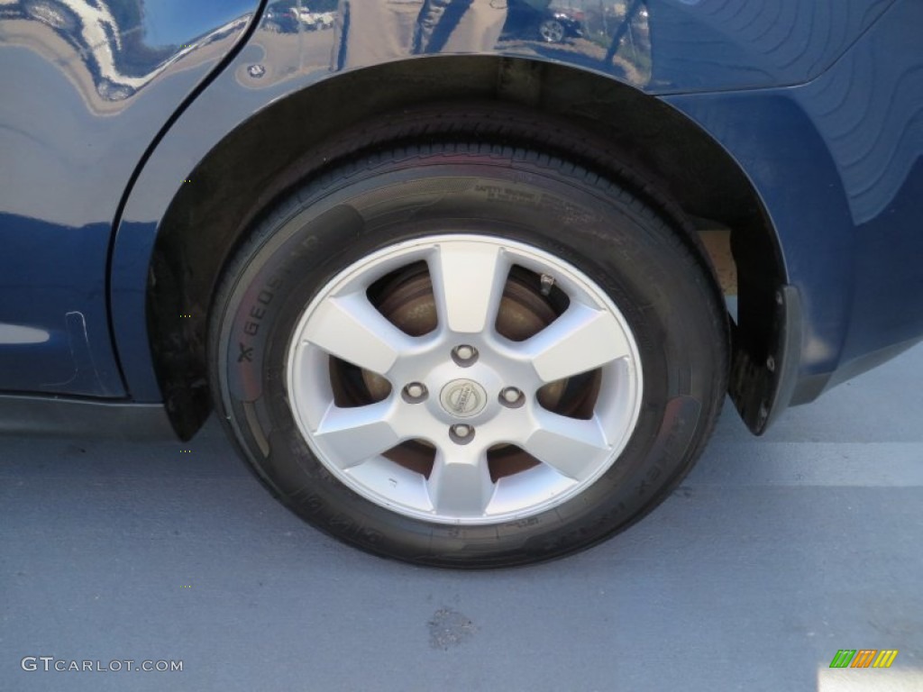 2008 Versa 1.8 SL Hatchback - Blue Onyx / Charcoal photo #13