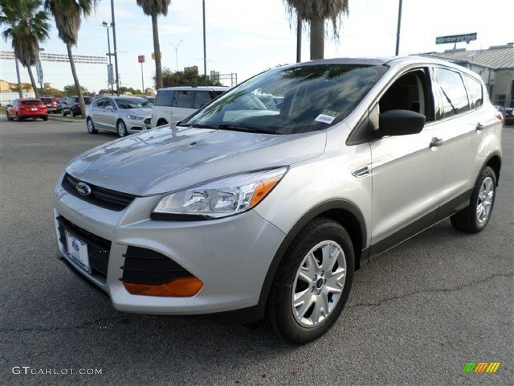 2014 Escape S - Ingot Silver / Charcoal Black photo #1