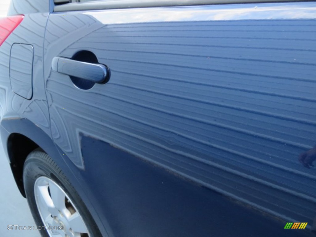 2008 Versa 1.8 SL Hatchback - Blue Onyx / Charcoal photo #17