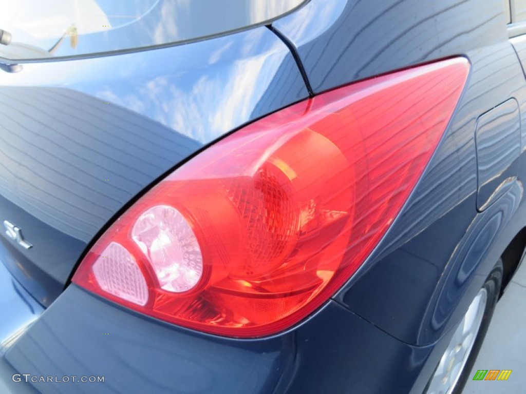 2008 Versa 1.8 SL Hatchback - Blue Onyx / Charcoal photo #18