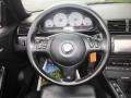 Black 2001 BMW M3 Convertible Steering Wheel