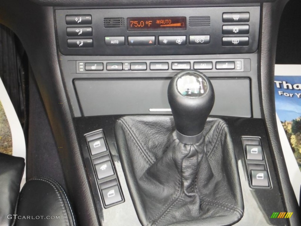 2001 BMW M3 Convertible Transmission Photos