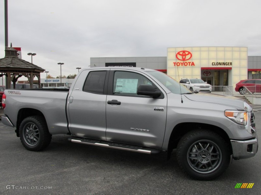 2014 Tundra SR5 TRD Double Cab - Silver Sky Metallic / Graphite photo #1