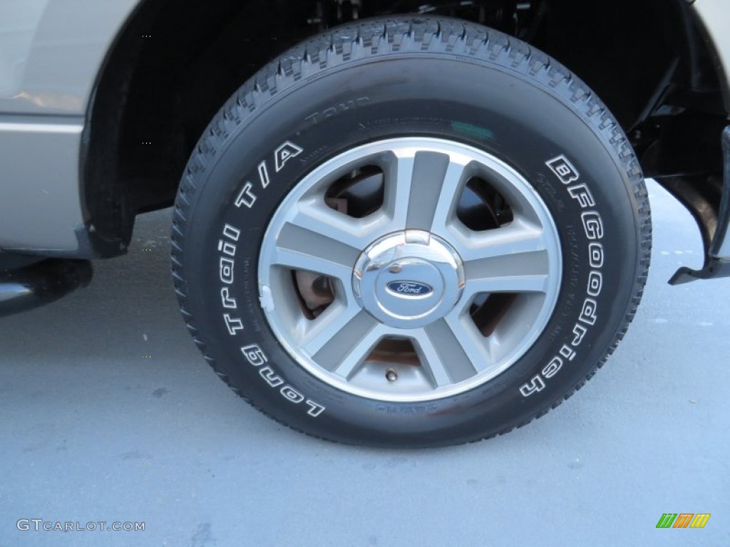 2005 F150 XLT SuperCab - Arizona Beige Metallic / Tan photo #15