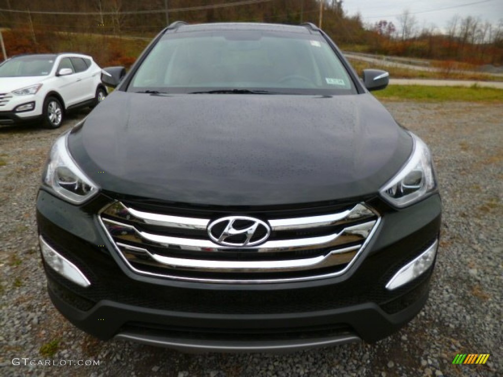 Twilight Black 2014 Hyundai Santa Fe Sport 2.0T AWD Exterior Photo #87837756