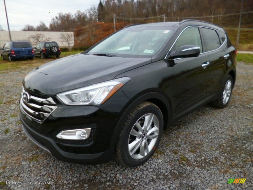 Twilight Black 2014 Hyundai Santa Fe Sport 2.0T AWD Exterior Photo #87837788