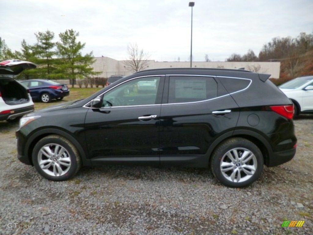 Twilight Black 2014 Hyundai Santa Fe Sport 2.0T AWD Exterior Photo #87837806