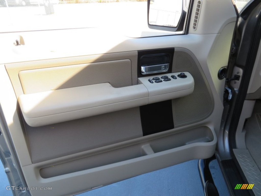 2005 F150 XLT SuperCab - Arizona Beige Metallic / Tan photo #33