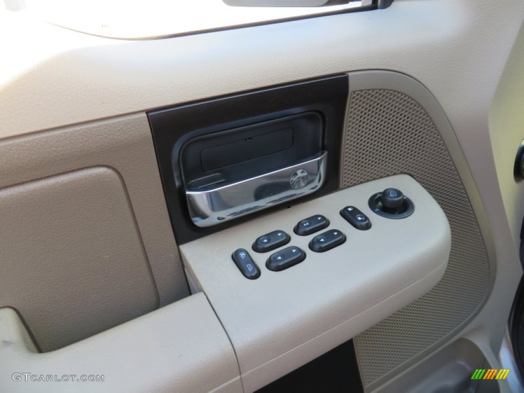 2005 F150 XLT SuperCab - Arizona Beige Metallic / Tan photo #34