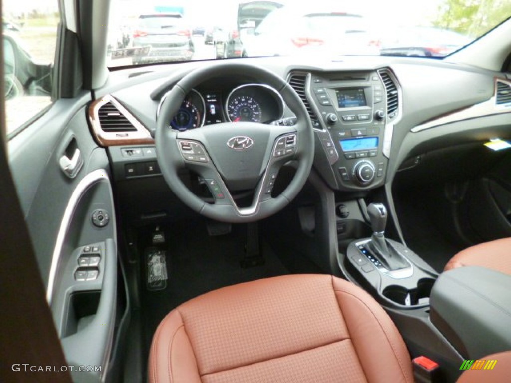 Saddle Interior 2014 Hyundai Santa Fe Sport 2.0T AWD Photo #87838496