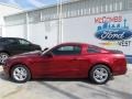 2014 Ruby Red Ford Mustang V6 Coupe  photo #2