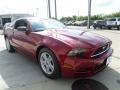 2014 Ruby Red Ford Mustang V6 Coupe  photo #7