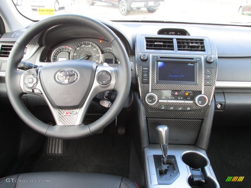 2014 Camry SE - Super White / Black photo #7