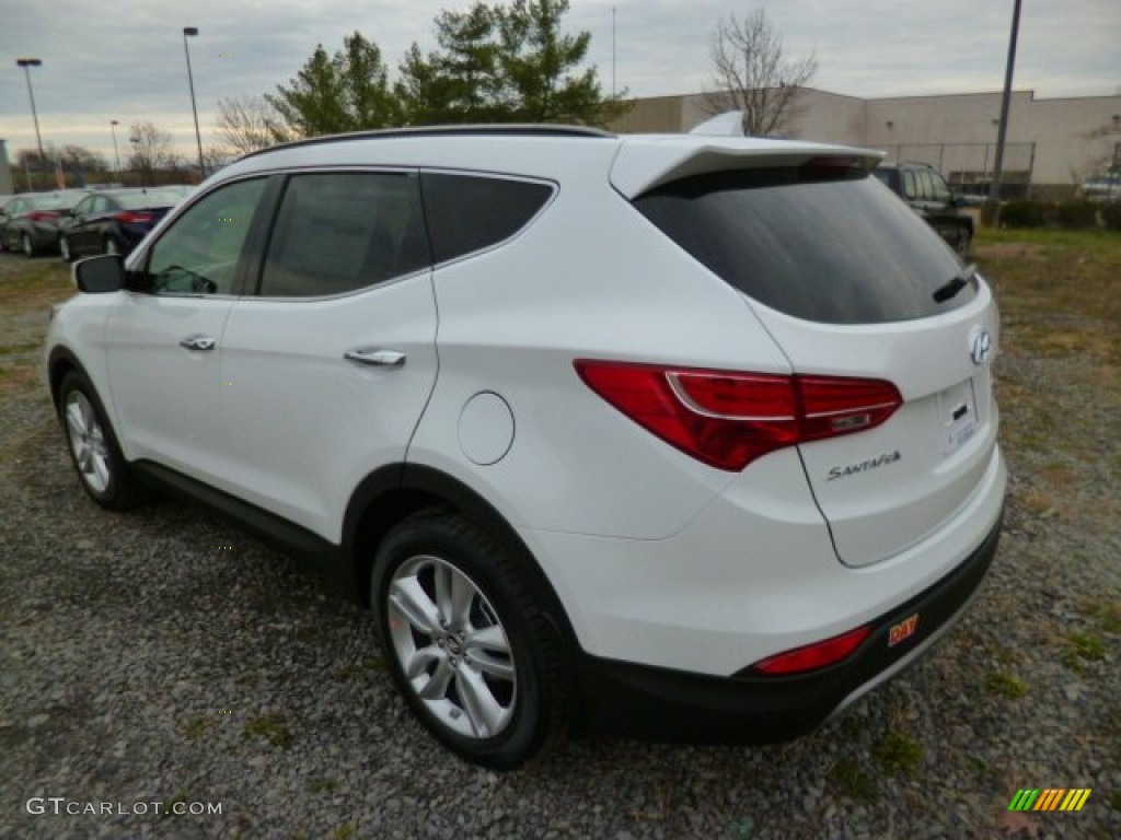 Frost White Pearl 2014 Hyundai Santa Fe Sport 2.0T AWD Exterior Photo #87839219