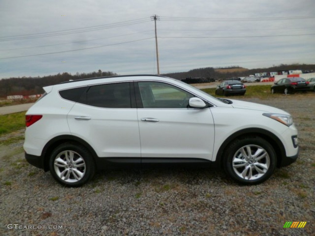 Frost White Pearl 2014 Hyundai Santa Fe Sport 2.0T AWD Exterior Photo #87839264