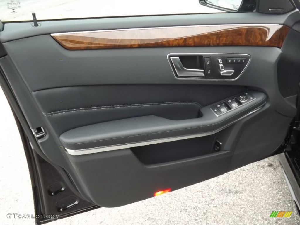 2014 E 350 4Matic Sport Sedan - Black / Black photo #12