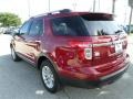2013 Ruby Red Metallic Ford Explorer XLT EcoBoost  photo #3