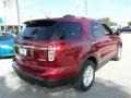 2013 Ruby Red Metallic Ford Explorer XLT EcoBoost  photo #5