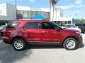 2013 Ruby Red Metallic Ford Explorer XLT EcoBoost  photo #6